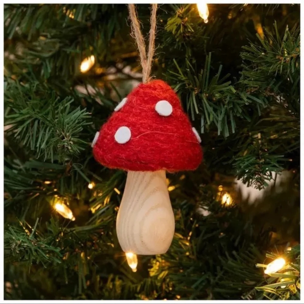 Papa Amanita Ornament, NWT